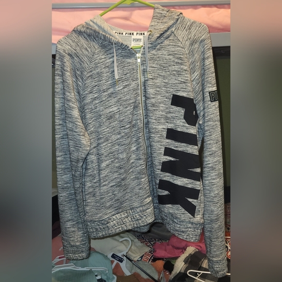 Women's Large VS zip up hoodie - Picture 1 of 5